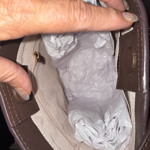 Margot Brown Ginuwine fur bag new tags comes with a free designer gift - Picture 6 of 8